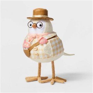 Featherly Friend Easter Fabric Bird Decor Botanist - Spritz